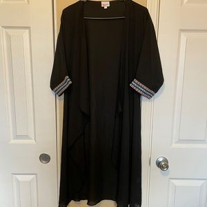 LulaRoe sheer cardigan